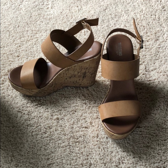 Mossimo Supply Co. Shoes - Tan wedges